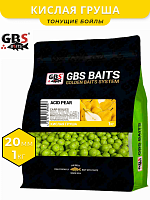 Бойлы GBS прикормочные Acid Pear (Кислая Груша) 20мм 1кг