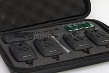 Набор Электронных Сигнализаторов с пейджером NAUTILUS Distanza Set Bite Alarm DSBA41 3+1