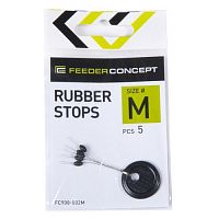 Стопор для бойлов силиконовый Feeder Concept RUBBER STOPS