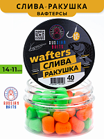 Вафтерсы Russian Baits Слива-Ракушка 14х11мм 30гр