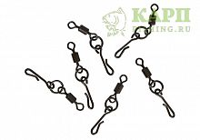 Быстросъем с колечком и вертлюгом FOX EDGES™ KWIK CHANGE O RING SWIVELS №10