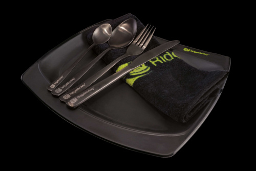 Набор столовых принадлежностей Ridge Monkey SQ DLX Large Plate SET 260mm x 240mm фото 10