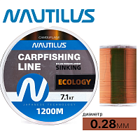 Леска карповая Nautilus Ecology 1200m