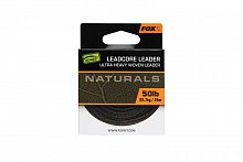Лидкор FOX EDGES Naturals Leadcore 50lb 25m