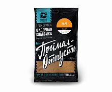 Прикормка Фидерная Классика / Поймал – Отпусти - Карп 1kg
