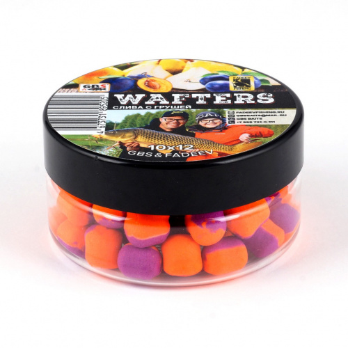 Вафтерсы GBS&FADEEV Слива-Груша 10х12mm