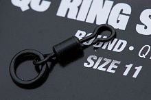 Вертлюжки с колечком для ЧОД РИГа KORDA quick change swivel loop 11