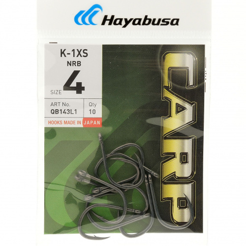Крючки карповые HAYABUSA K-1XS Тефлон