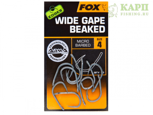 Крючки карповые FOX EDGES Wide Gape BEAKED Крючки карповые FOX EDGES Wide Gape BEAKED