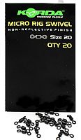 Вертлюжки для крючка микро KORDA Micro Rig Swivel