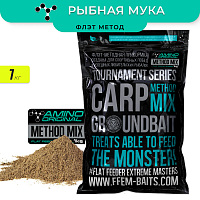Прикормка флэт метод FFEM Method Mix Amino Original (амино) 1kg