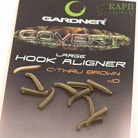 Удлинитель крючка GARDNER SMALL Hook Aligners №8-12 С-Thru Brown