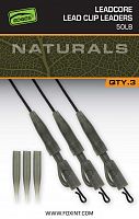 Карповая оснастка Безопасная клипса FOX EDGES Naturals Leadcore PG Lead Clip Leaders