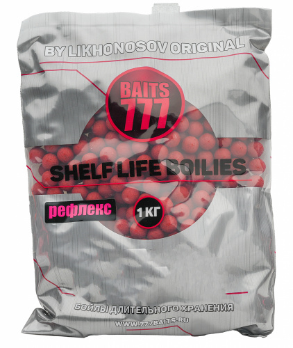 Бойлы 777 Лихоносовы Reflex (Рефлекс) 1Kg Бойлы 777 Лихоносовы Reflex (Рефлекс) 1Kg