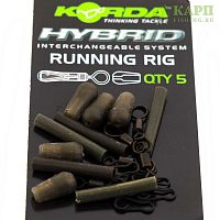 Набор для скользящей оснастки KORDA Running Rig KIT