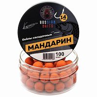 Бойлы насадочные Russian Baits Мандарин 14мм 100гр