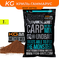 Прикормка флэт метод FFEM Method Mix Krill and Gammarus (криль и гаммарус) 1kg