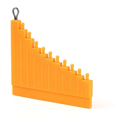 Инструмент для измерения длины волоса PANDA Tackle Hair Gauge Инструмент для измерения длины волоса PANDA Tackle Hair Gauge