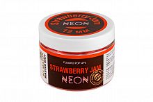 Плавающие бойлы CarpTime Strawberry Jam Fluo Pop-Up Neon