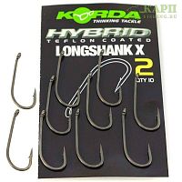 Крючки карповые KORDA LONGSHANK X