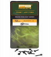 Винтовое крепление для POP-UP PB Products Round Ring Bait Screw - 12mm
