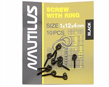 Винтовое крепление Nautilus Screw with ring 12mm